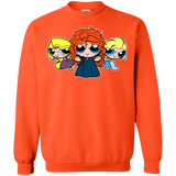 Sweatshirts Orange / Small Princess Puff Girls2 Crewneck Sweatshirt