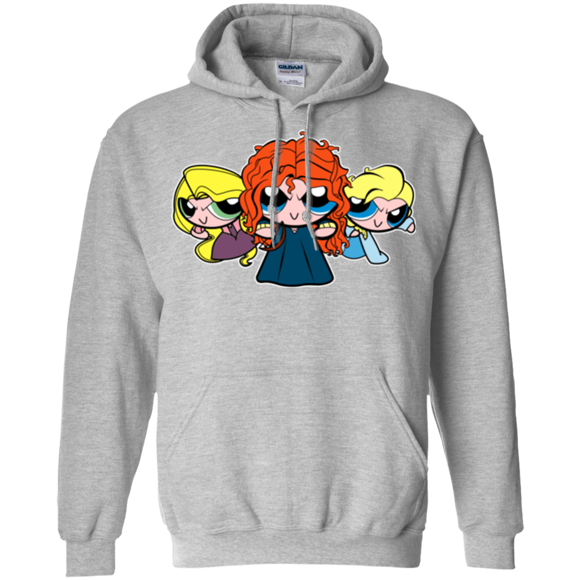 Sweatshirts Sport Grey / Small Princess Puff Girls2 Pullover Hoodie