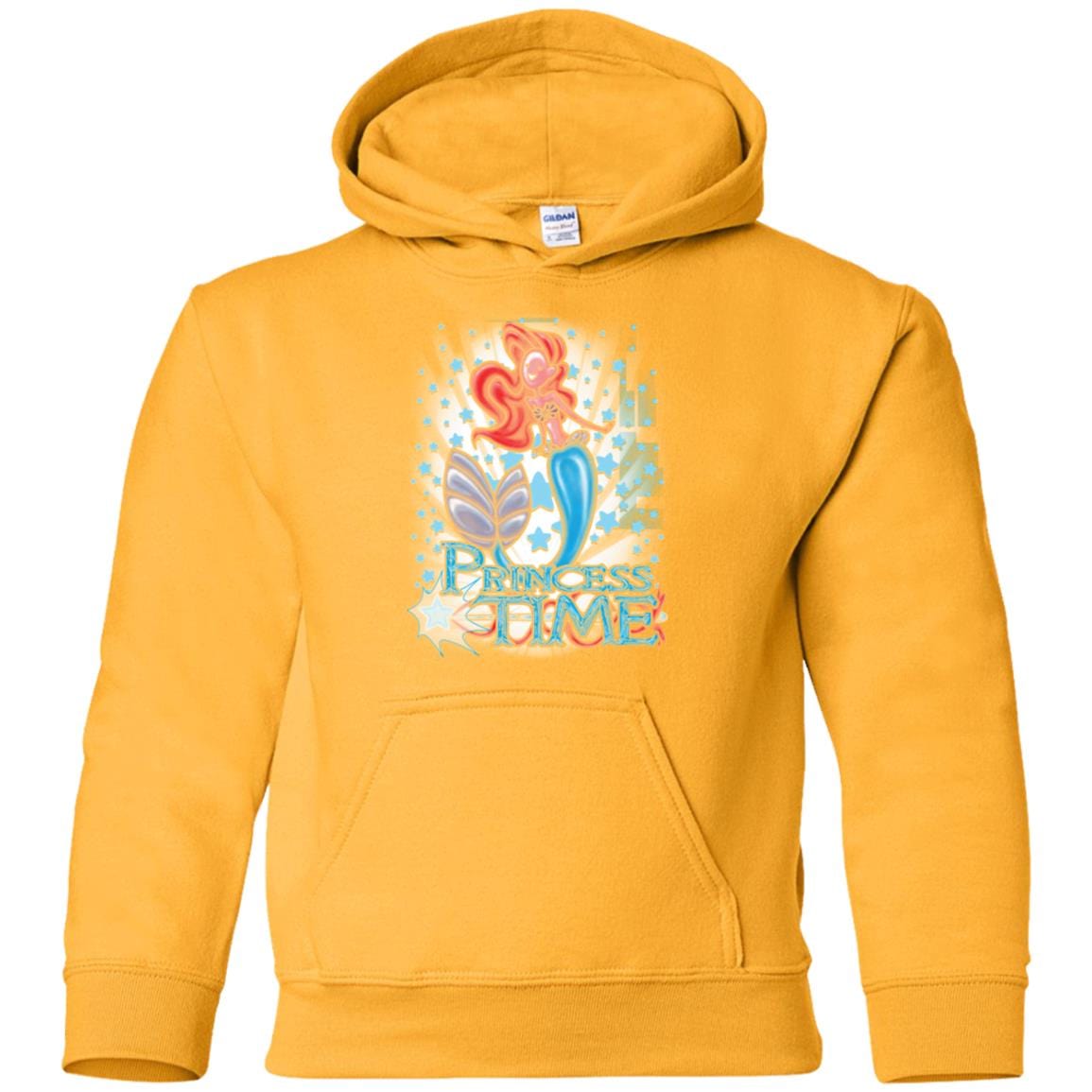 Sweatshirts Gold / YS Princess Time Ariel Youth Hoodie