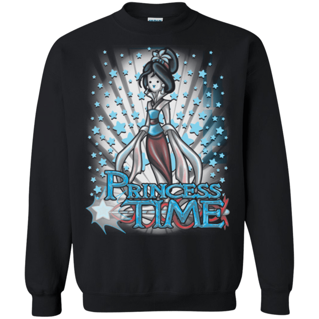 Sweatshirts Black / Small Princess Time Mulan Crewneck Sweatshirt