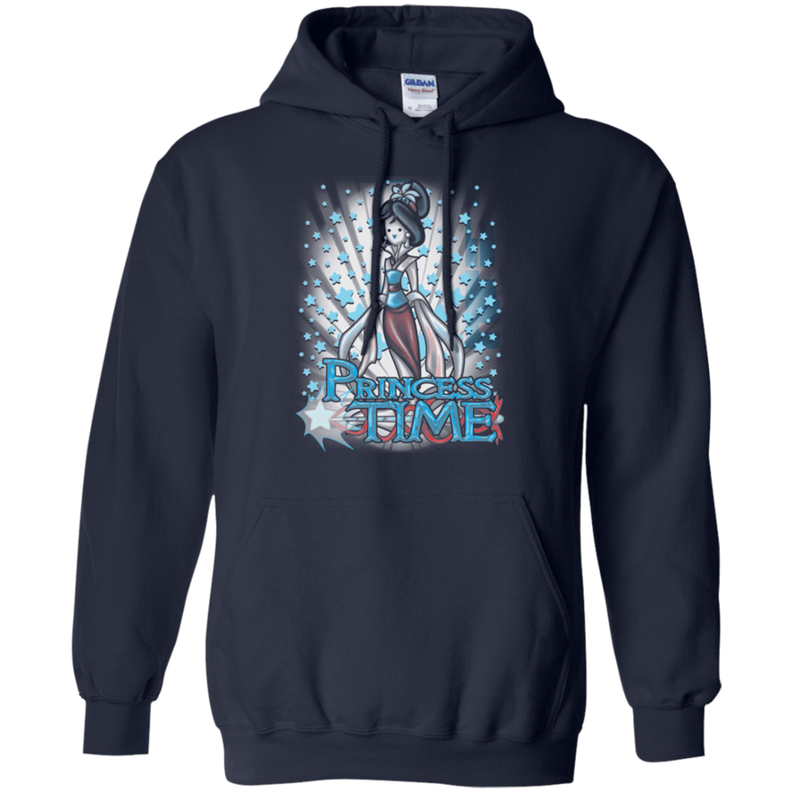 Sweatshirts Navy / Small Princess Time Mulan Pullover Hoodie