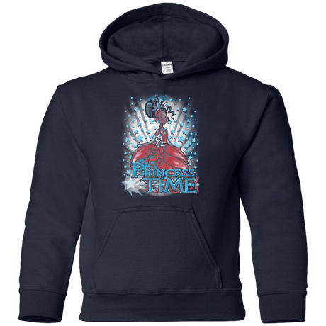 Sweatshirts Navy / YS Princess Time Tiana Youth Hoodie
