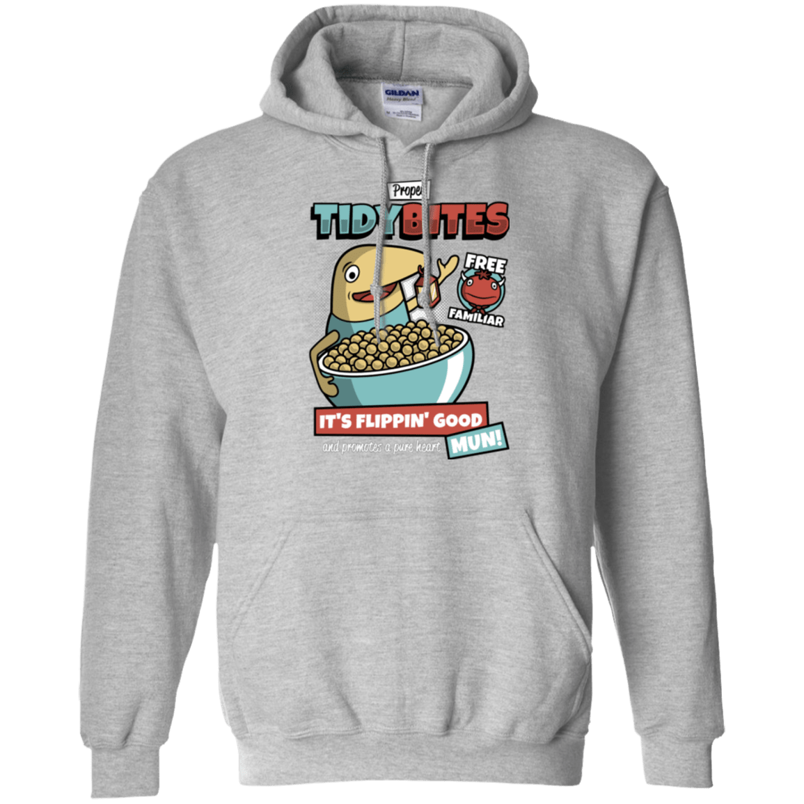 Sweatshirts Sport Grey / Small PROPER TIDY BITES Pullover Hoodie