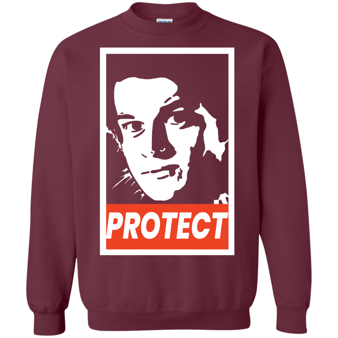 Sweatshirts Maroon / S PROTECT Crewneck Sweatshirt