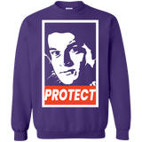 Sweatshirts Purple / S PROTECT Crewneck Sweatshirt