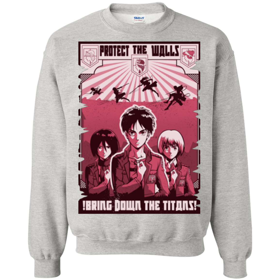 Sweatshirts Ash / Small Protect the Walls Crewneck Sweatshirt