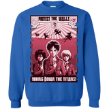 Sweatshirts Royal / Small Protect the Walls Crewneck Sweatshirt
