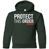 Sweatshirts Forest Green / YS Protect This Order Youth Hoodie