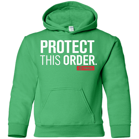 Sweatshirts Irish Green / YS Protect This Order Youth Hoodie