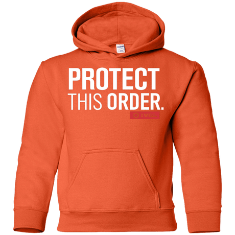 Sweatshirts Orange / YS Protect This Order Youth Hoodie