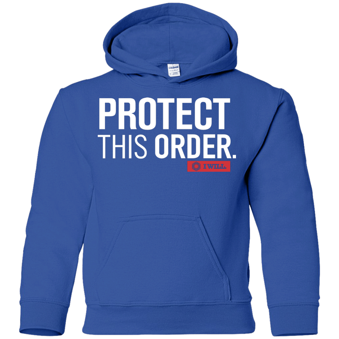 Sweatshirts Royal / YS Protect This Order Youth Hoodie