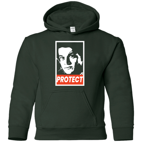 Sweatshirts Forest Green / YS PROTECT Youth Hoodie