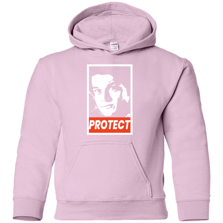 Sweatshirts Light Pink / YS PROTECT Youth Hoodie