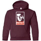 Sweatshirts Maroon / YS PROTECT Youth Hoodie