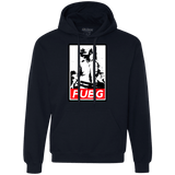 Sweatshirts Navy / Small PUBG Premium Fleece Hoodie