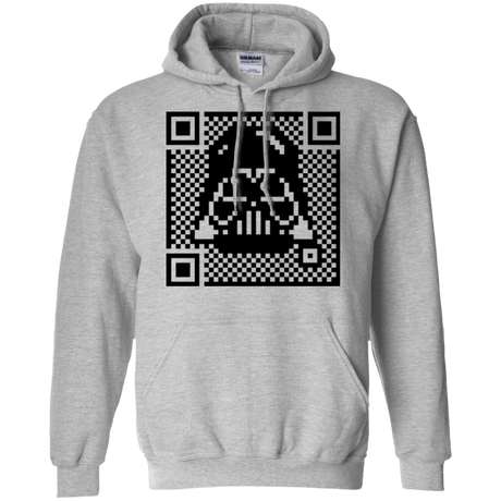 Sweatshirts Sport Grey / Small QR vader Pullover Hoodie