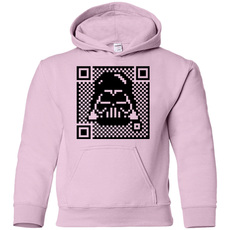 Sweatshirts Light Pink / YS QR vader Youth Hoodie