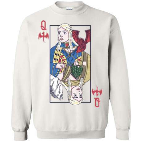 Sweatshirts White / Small Queen of Dragons Crewneck Sweatshirt