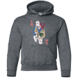 Sweatshirts Dark Heather / YS Queen of Dragons Youth Hoodie