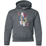 Sweatshirts Dark Heather / YS Queen of Dragons Youth Hoodie
