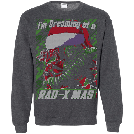 Sweatshirts Dark Heather / S RAD XMAS Crewneck Sweatshirt