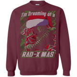 Sweatshirts Maroon / S RAD XMAS Crewneck Sweatshirt