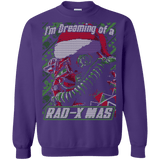 Sweatshirts Purple / S RAD XMAS Crewneck Sweatshirt