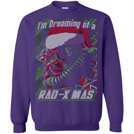 Sweatshirts Purple / S RAD XMAS Crewneck Sweatshirt