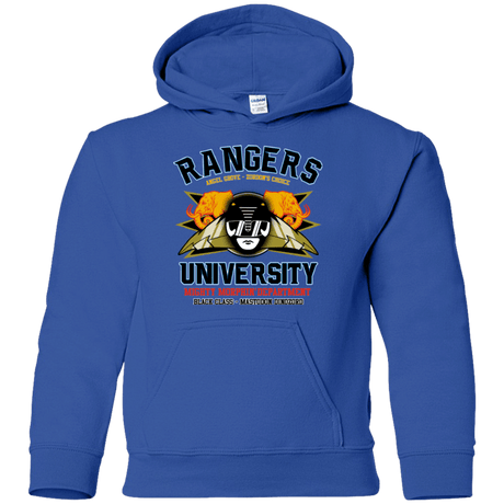 Sweatshirts Royal / YS Rangers U Black Ranger Youth Hoodie