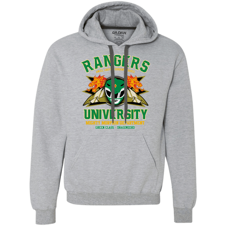 Sweatshirts Sport Grey / Small Rangers U Green Ranger Premium Fleece Hoodie