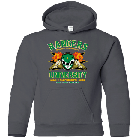 Sweatshirts Charcoal / YS Rangers U Green Ranger Youth Hoodie