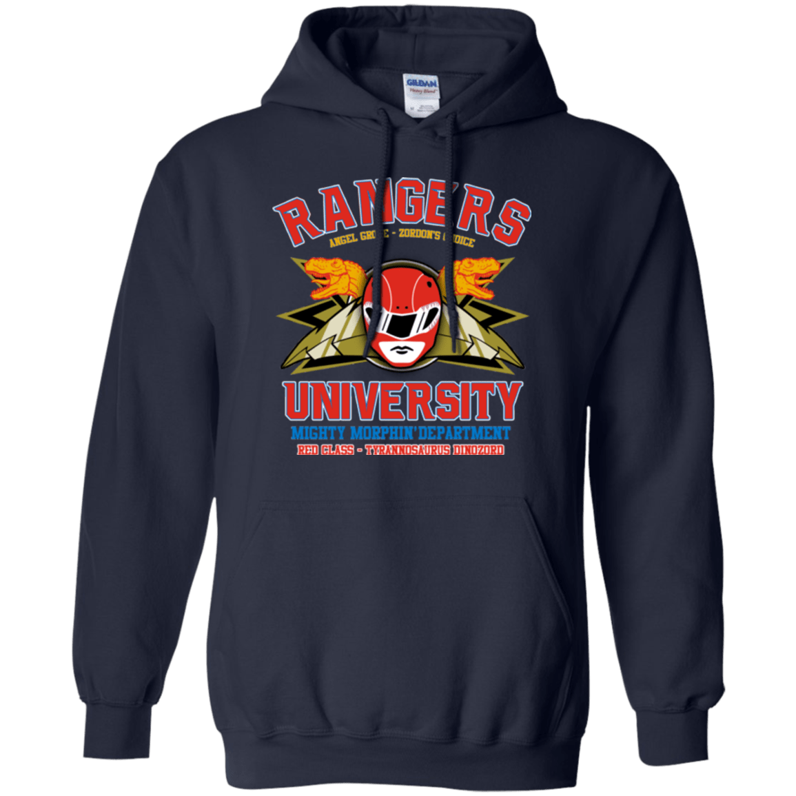 Sweatshirts Navy / Small Rangers U - Red Ranger Pullover Hoodie
