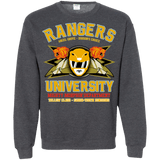 Sweatshirts Dark Heather / Small Rangers U Yellow Ranger Crewneck Sweatshirt