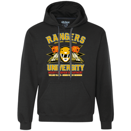 Sweatshirts Black / Small Rangers U Yellow Ranger Premium Fleece Hoodie