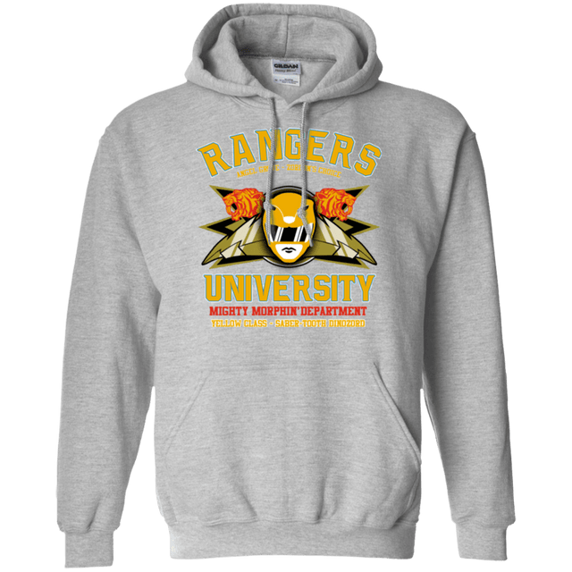 Sweatshirts Sport Grey / Small Rangers U Yellow Ranger Pullover Hoodie