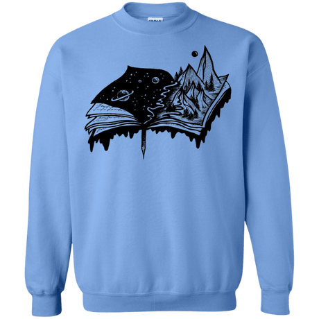 Sweatshirts Carolina Blue / S Reading is Life Crewneck Sweatshirt