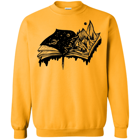 Sweatshirts Gold / S Reading is Life Crewneck Sweatshirt