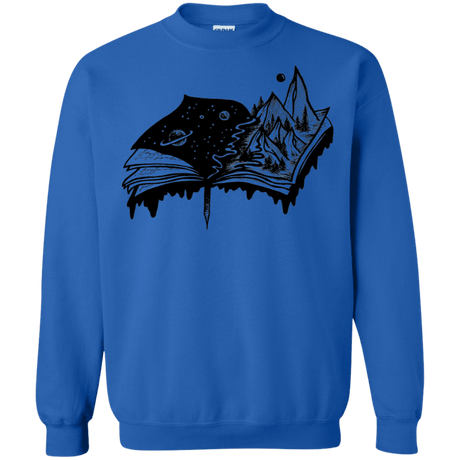 Sweatshirts Royal / S Reading is Life Crewneck Sweatshirt