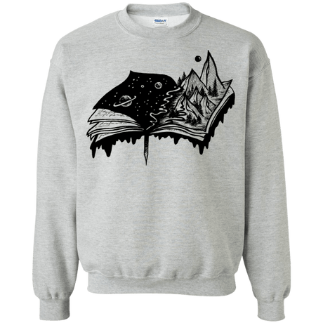 Sweatshirts Sport Grey / S Reading is Life Crewneck Sweatshirt