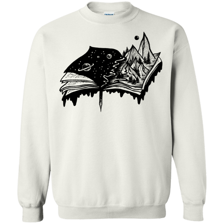 Sweatshirts White / S Reading is Life Crewneck Sweatshirt