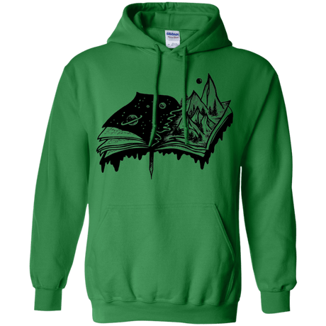 Sweatshirts Irish Green / S Reading is Life Pullover Hoodie