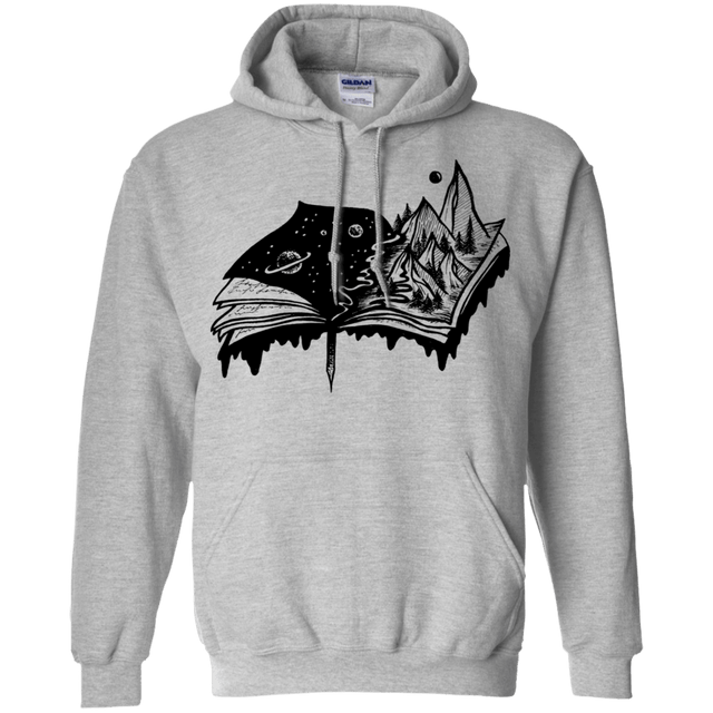 Sweatshirts Sport Grey / S Reading is Life Pullover Hoodie