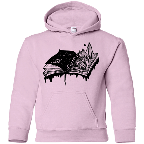 Sweatshirts Light Pink / YS Reading is Life Youth Hoodie