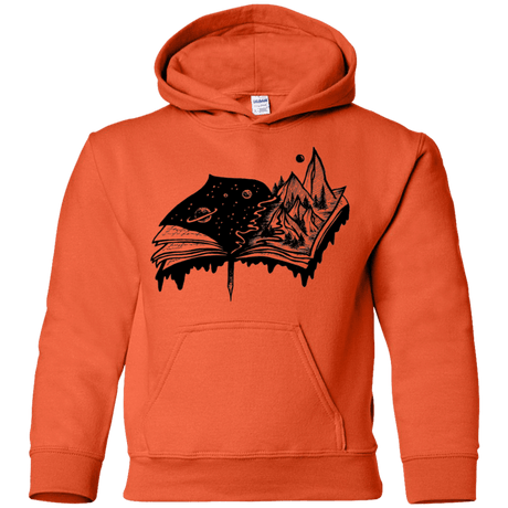 Sweatshirts Orange / YS Reading is Life Youth Hoodie