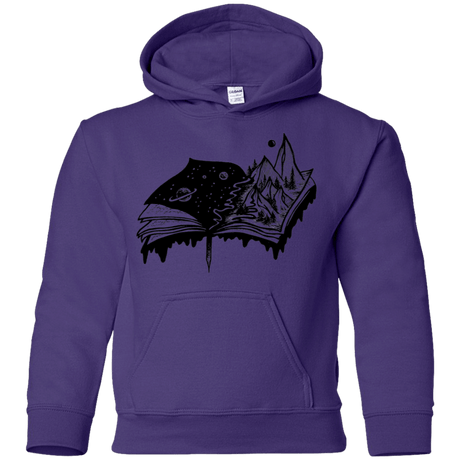 Sweatshirts Purple / YS Reading is Life Youth Hoodie