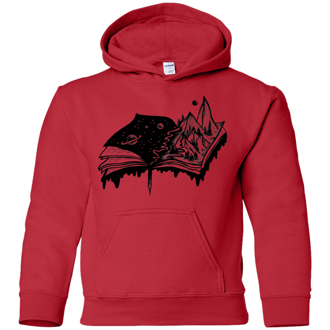 Sweatshirts Red / YS Reading is Life Youth Hoodie