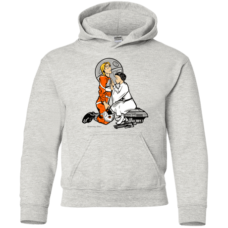 Sweatshirts Ash / YS Rebellon Hero Youth Hoodie