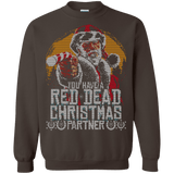Sweatshirts Dark Chocolate / S RED DEAD CHRISTMAS Crewneck Sweatshirt