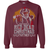 Sweatshirts Maroon / S RED DEAD CHRISTMAS Crewneck Sweatshirt