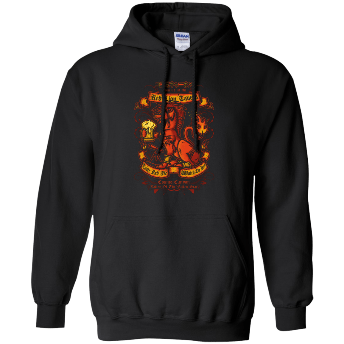 Sweatshirts Black / Small RED LION TAVERN Pullover Hoodie